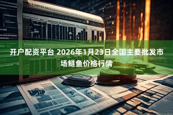 开户配资平台 2026年1月23日全国主要批发市场鲢鱼价格行情